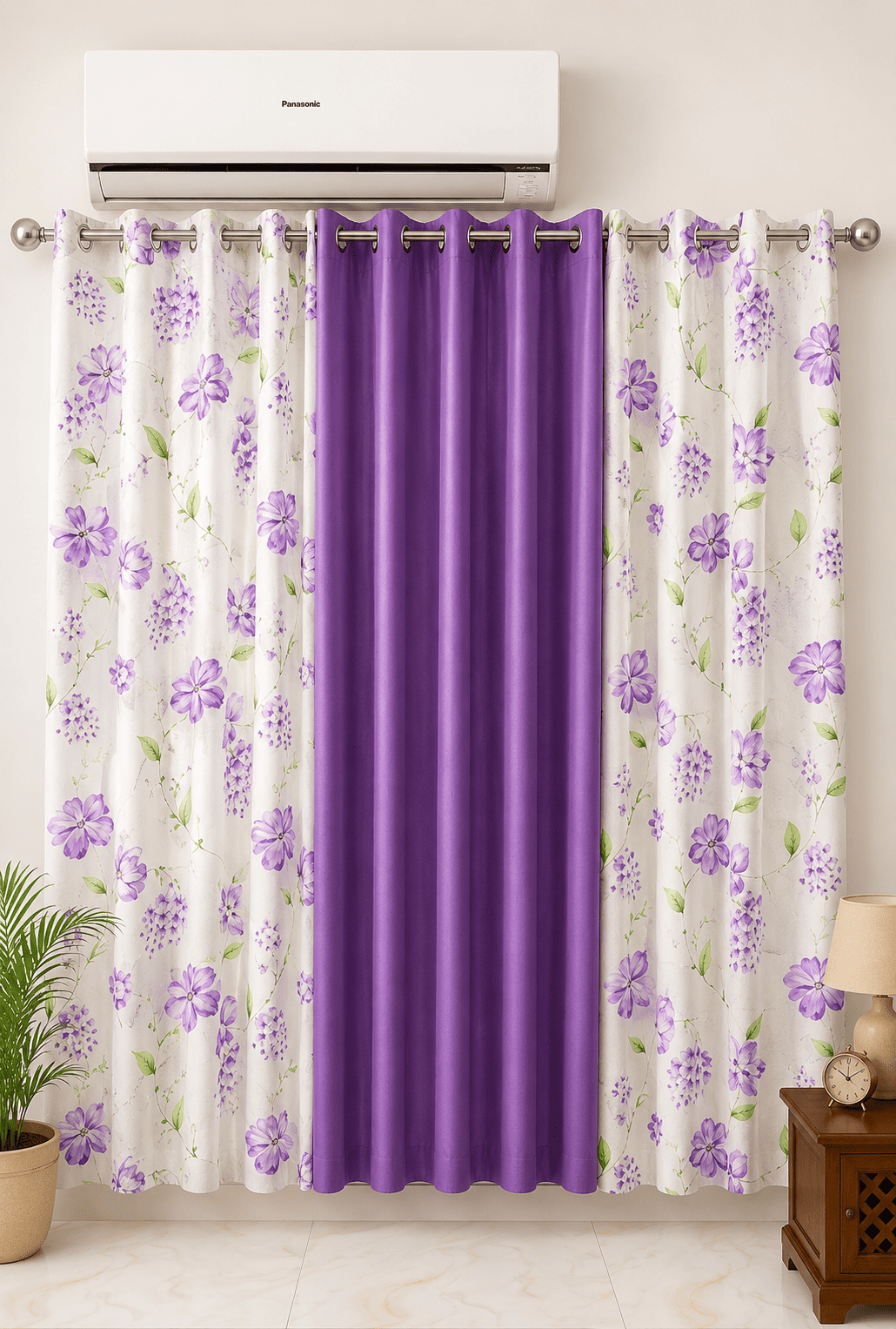 Curtain 3 Pcs